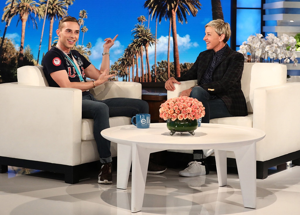 Adam Rippon Crushes On Jake Gyllenhaal, Harry Styles, Shawn Mendes