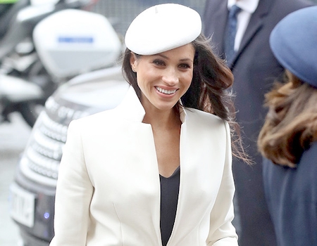 Meghan Markle Finally Follows Royal Family's Unofficial Pantyhose