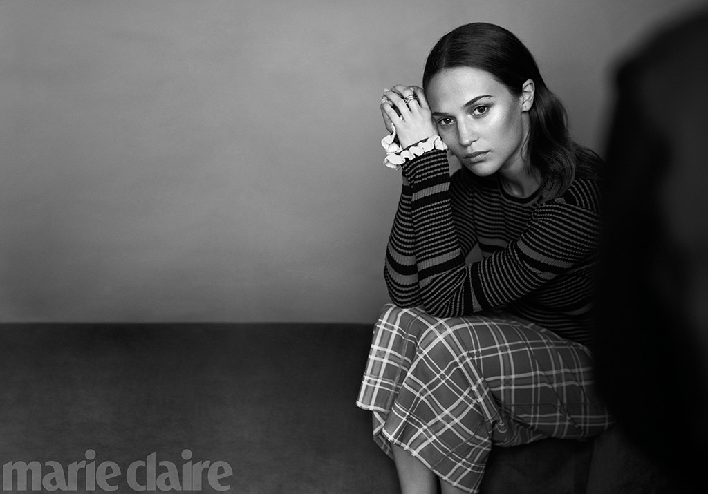 Alicia Vikander, Marie Claire, April 2018