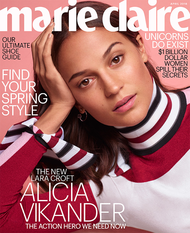 Alicia Vikander, Marie Claire, April 2018