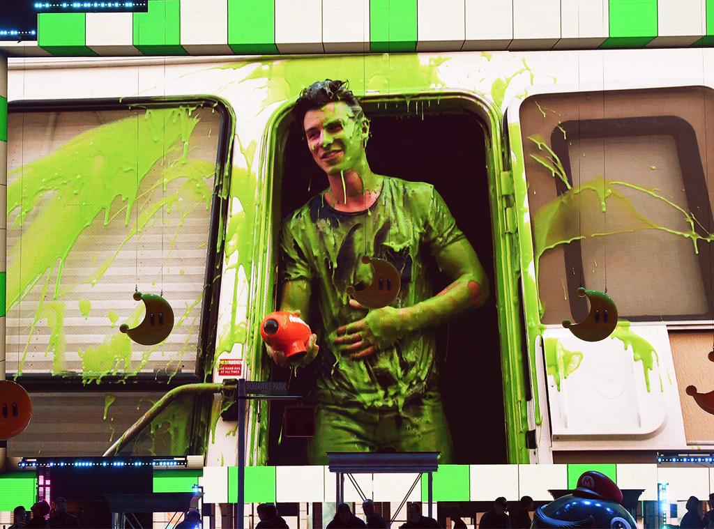 Shawn Mendes, Nickelodeon Kids Choice Awards 2018, Slimed