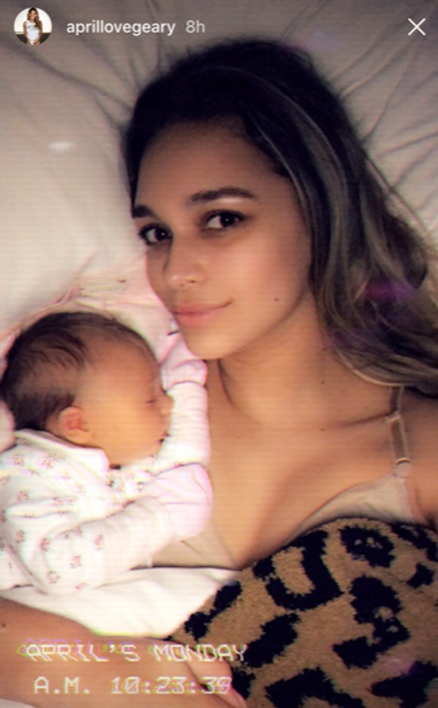 April Love Geary, Instagram