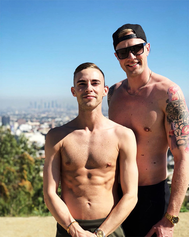 Image result for Adam Rippon Is Engaged to Boyfriend Jussi-Pekka Kajaala: 'He’s My Cheerleader and I’m His'