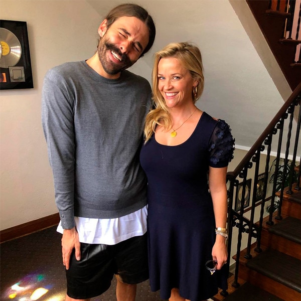 Reese Witherspoon and Jonathan Van Ness' Chat Is Bound to Perk You Up