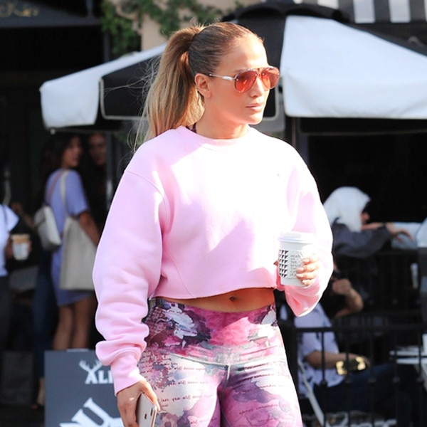 Jennifer Lopez's Pop of Pink and More Celeb Sweater Trends for Fall