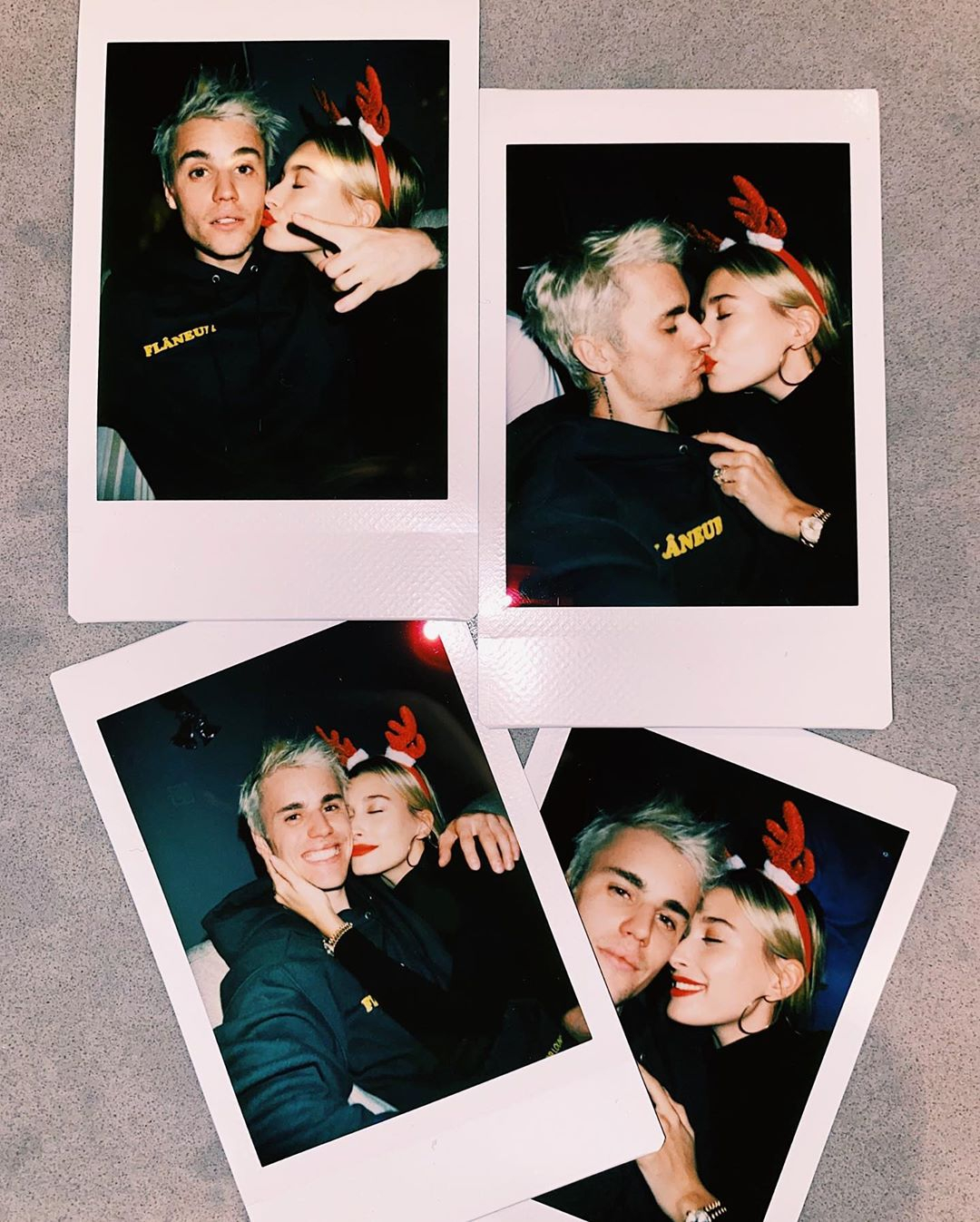 Christmas 2019, Hailey Bieber, Justin Bieber