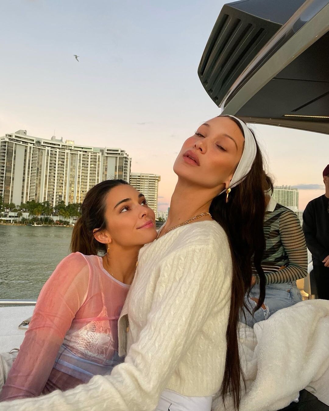 Kendal Jenner And Bella Hadid Are Seen In Miami Beach Bikinislip Hot