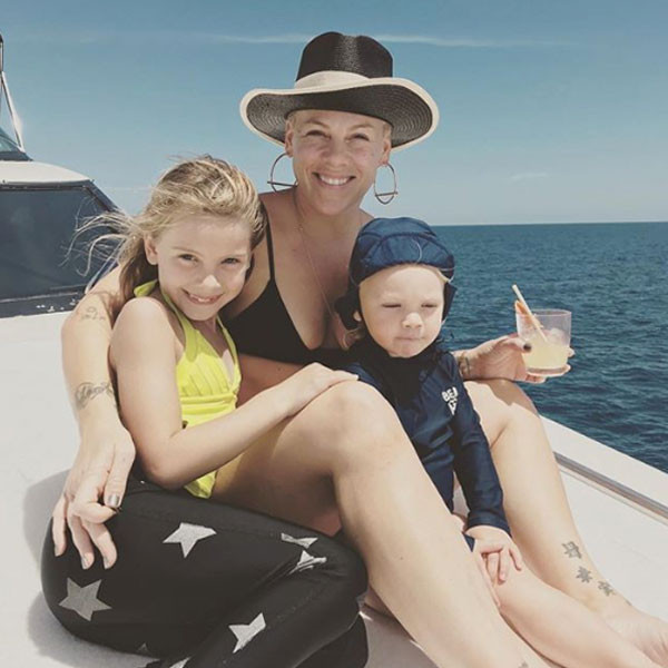 Pink, Tour, Family Moments, Instagram