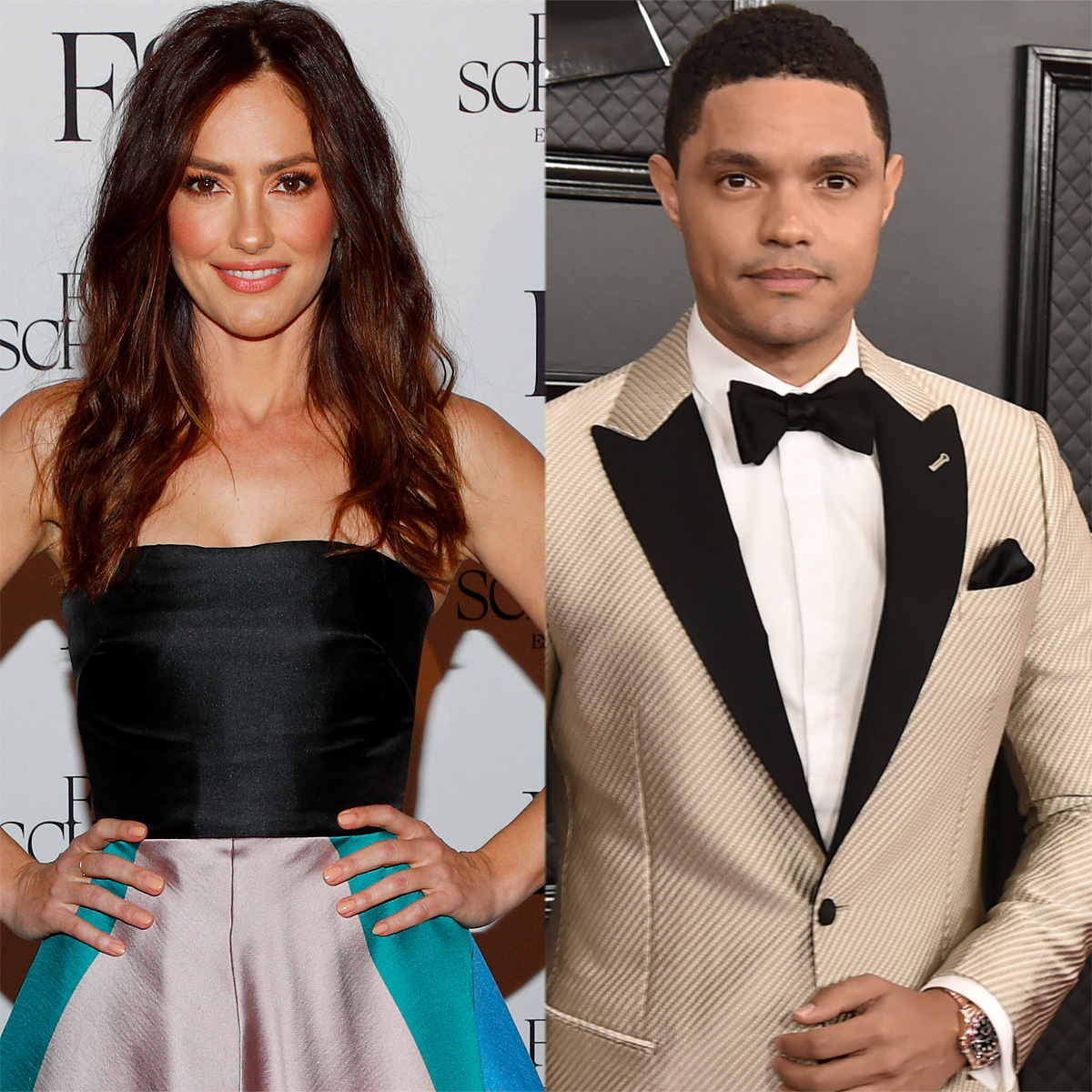 Minka Kelly, Trevor Noah