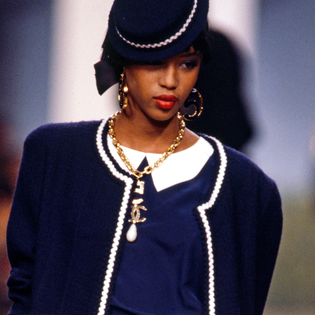 Naomi Campbell, Models First Runway Shows at New York Fashion Week