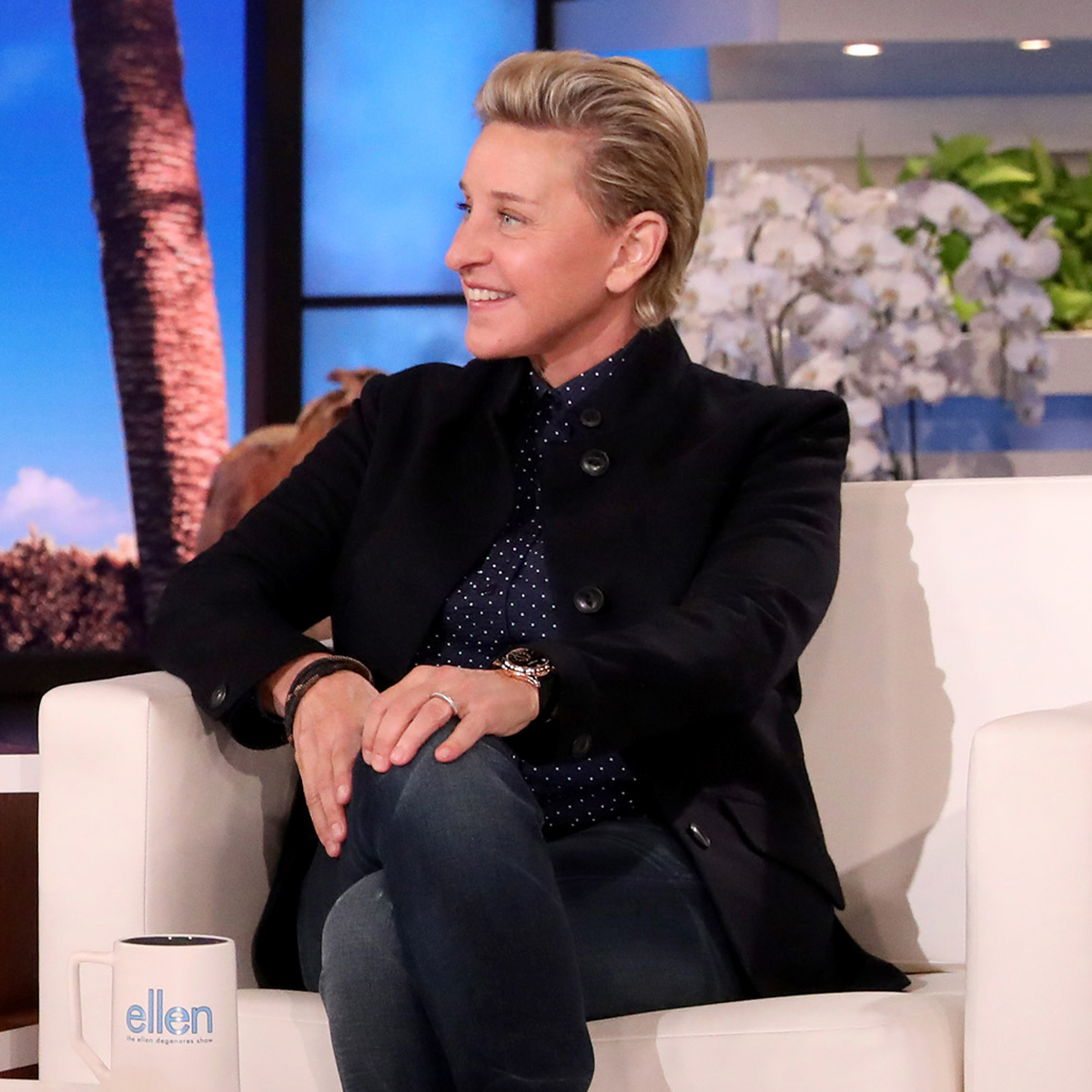 Ellen DeGeneres, Hair Transformations, 2020