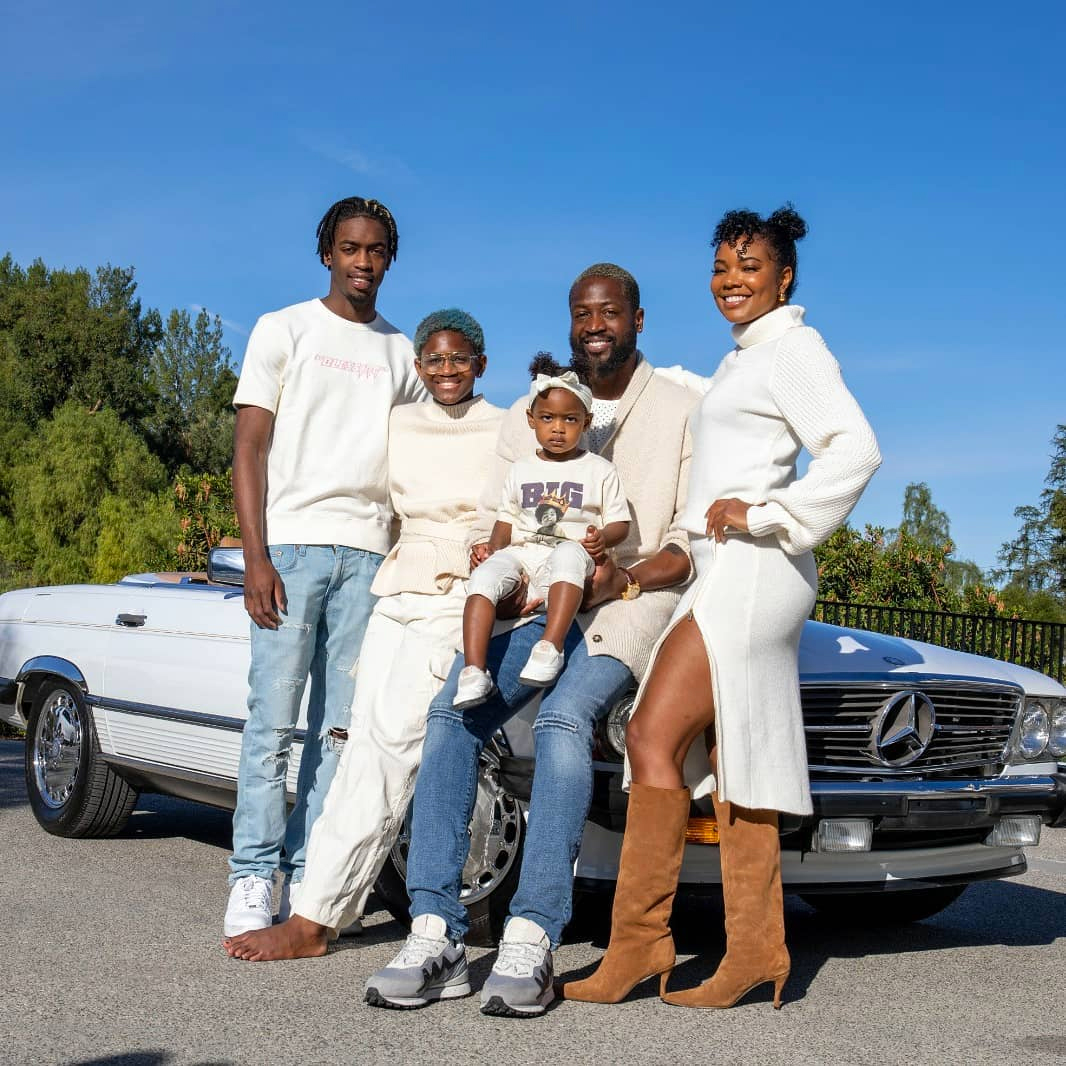 Gabrielle Union, Dwyane Wade, Kids, Family, Instagram