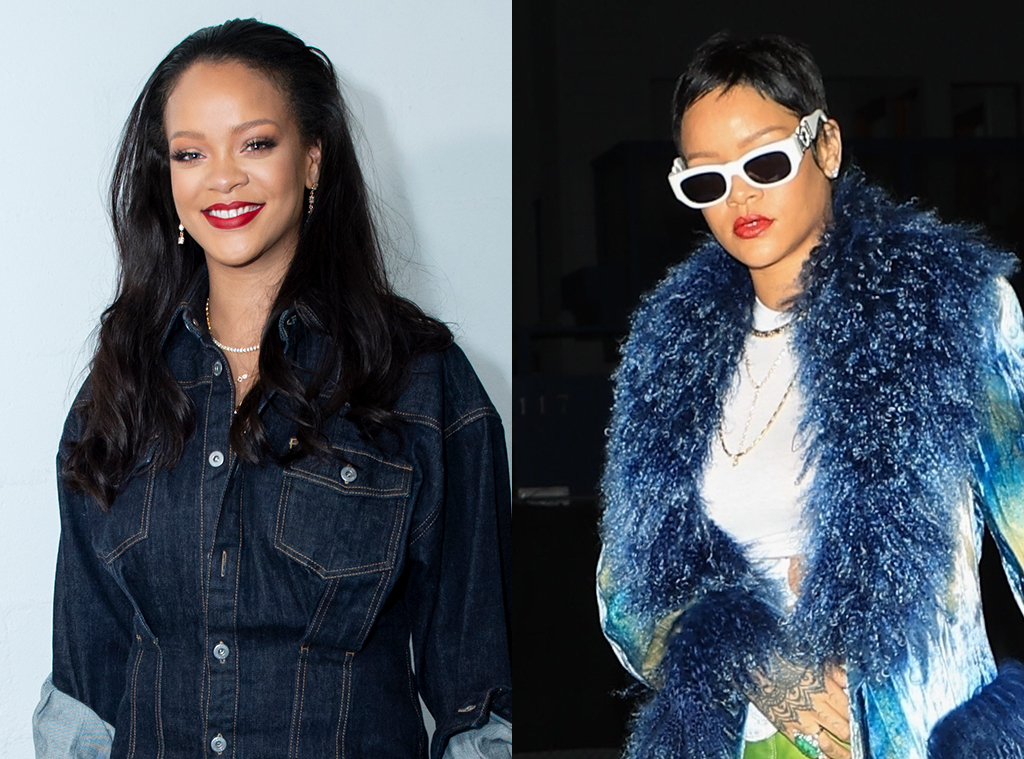 Rihanna, Hair