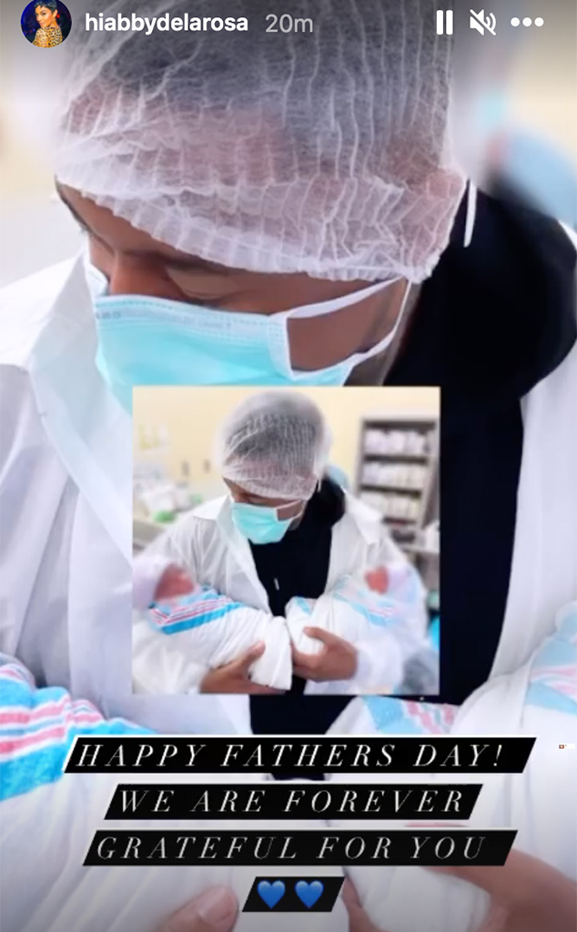 Abby De La Rosa, Nick Cannon, Twins, Father's Day 2021