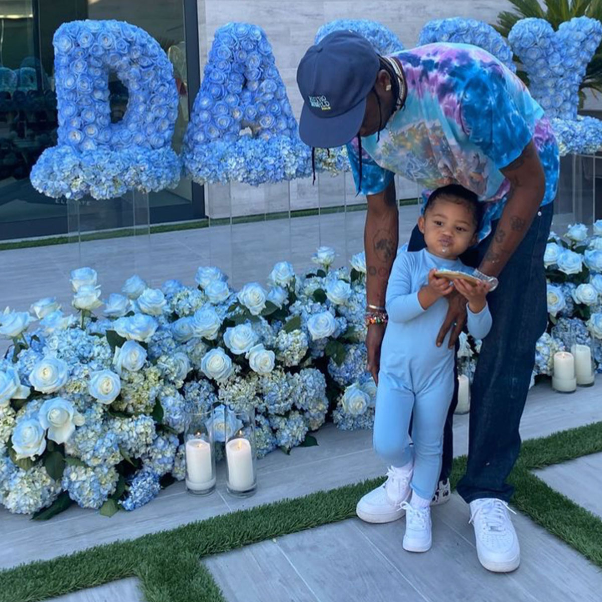 Kylie Jenner, Travis Scott, Stormi Webster, Father's Day 2021