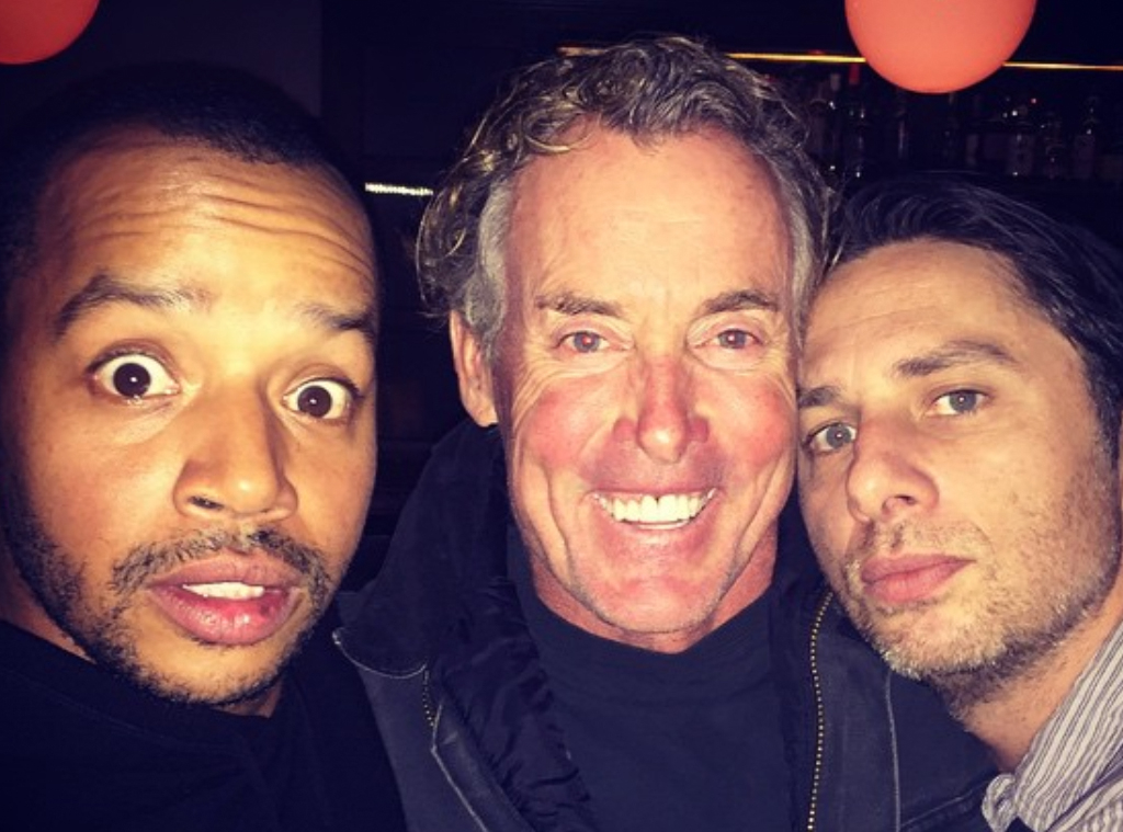 Scrubs Cast, Zach Braff, Donald Faison, John C. McGinley, Crisa Miller