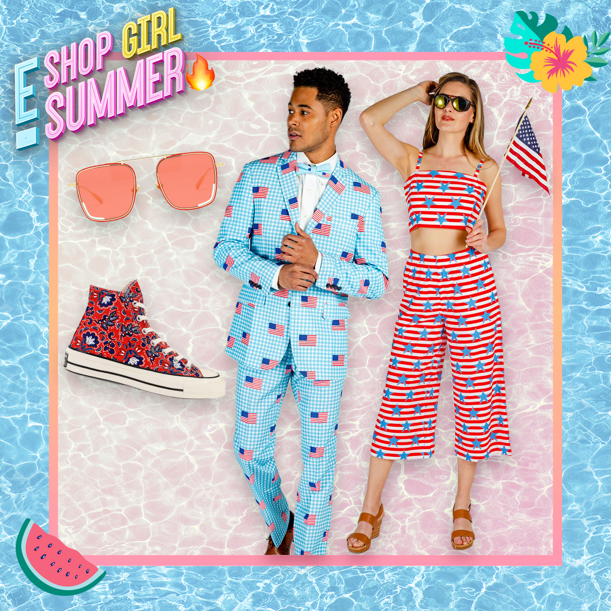 E-comm: 4th of July Americana Fashion Style Guide