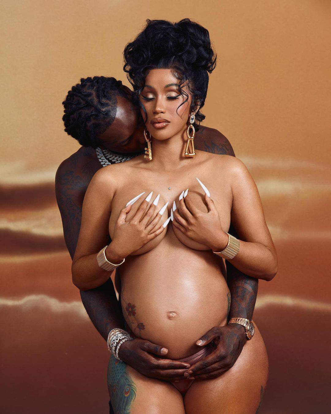 Cardi B, Pregnancy Announcement