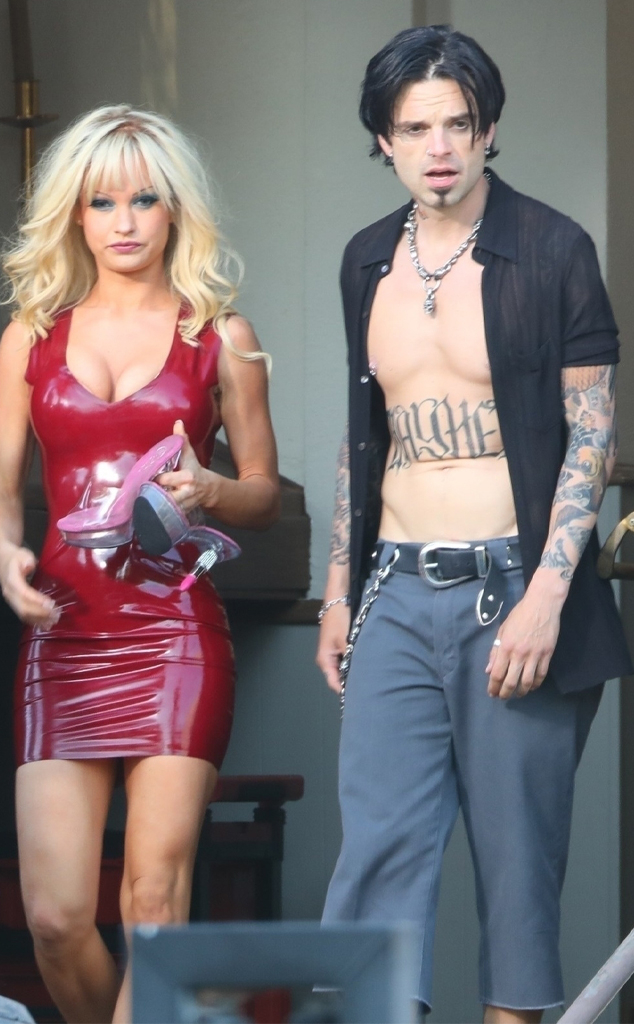 Lily James, Sebastian Stan, Pam and Tommy, Premium Exclusive, embargoed until 10am pst 6/9