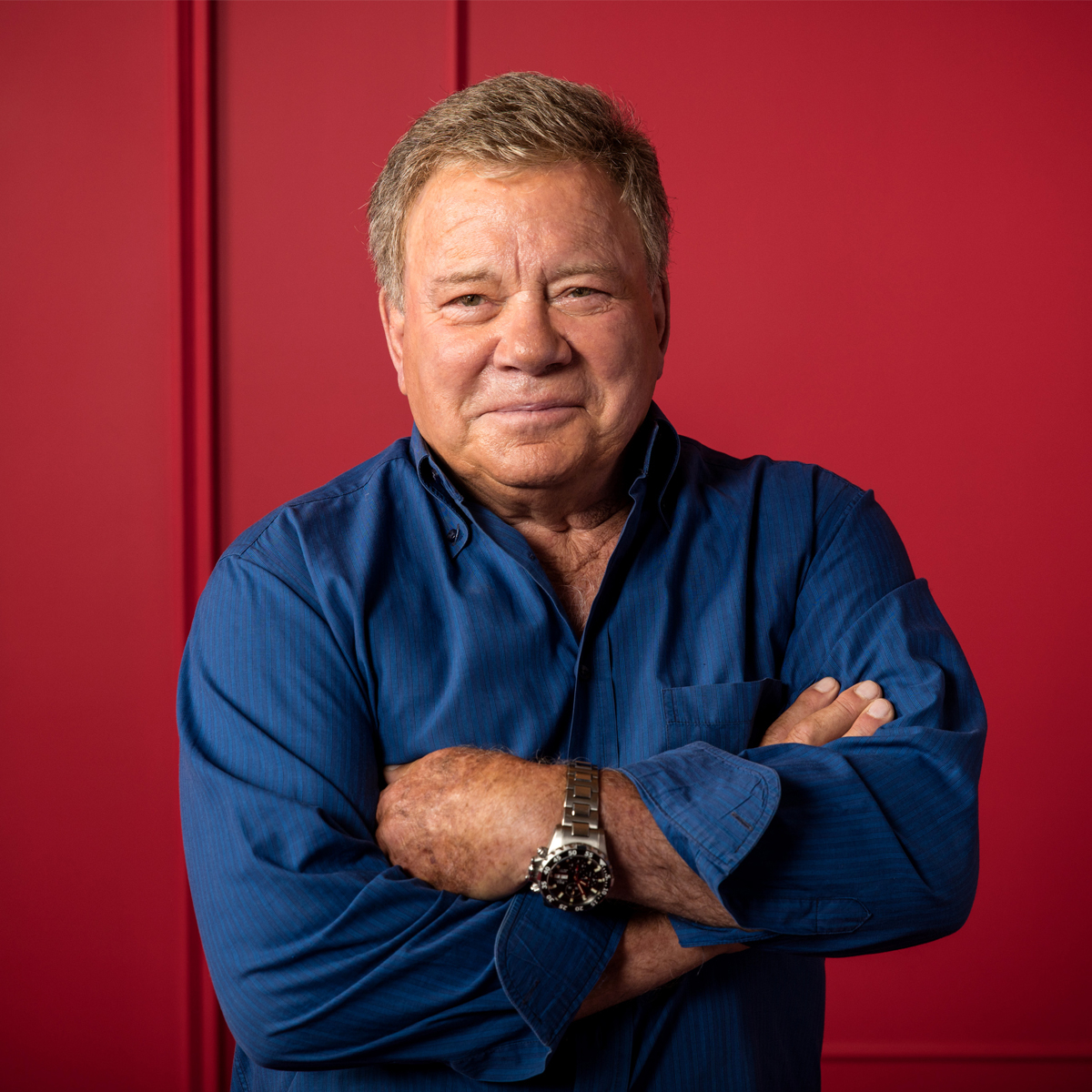 william shatner fa la storia mentre si lancia nello spazio con jeff bezos origine blu cvyrx