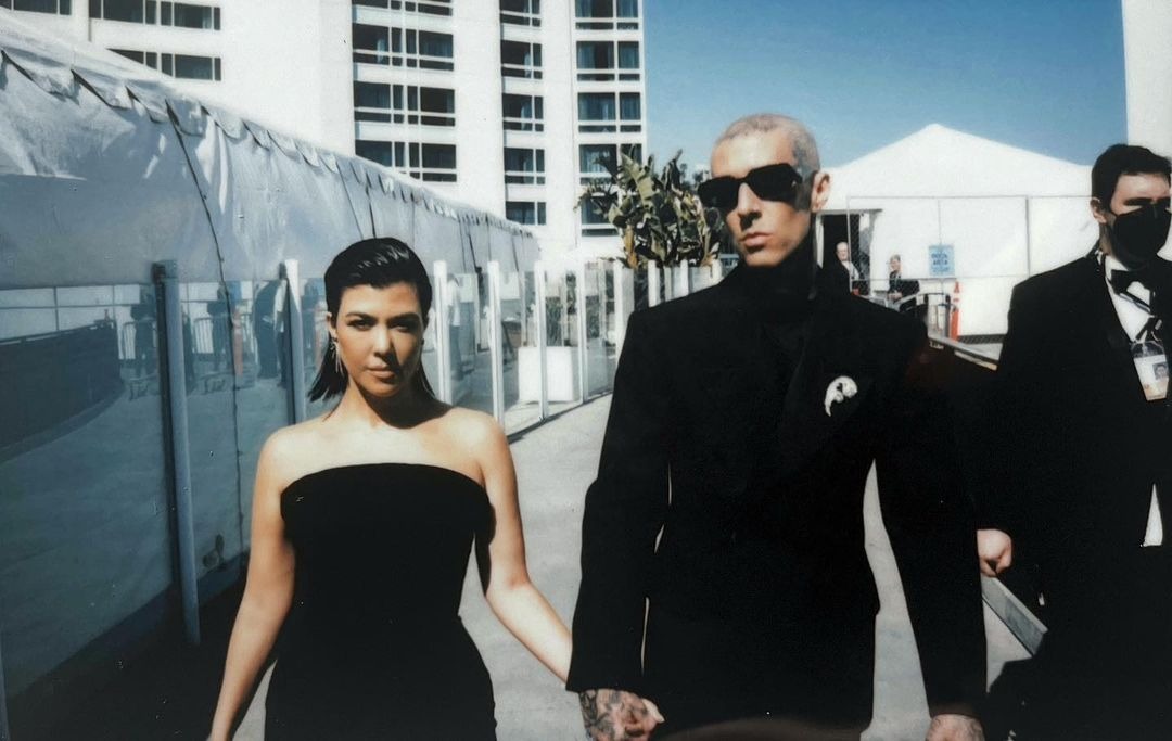 Travis Barker, Kourtney Kardashian, Oscars 2022