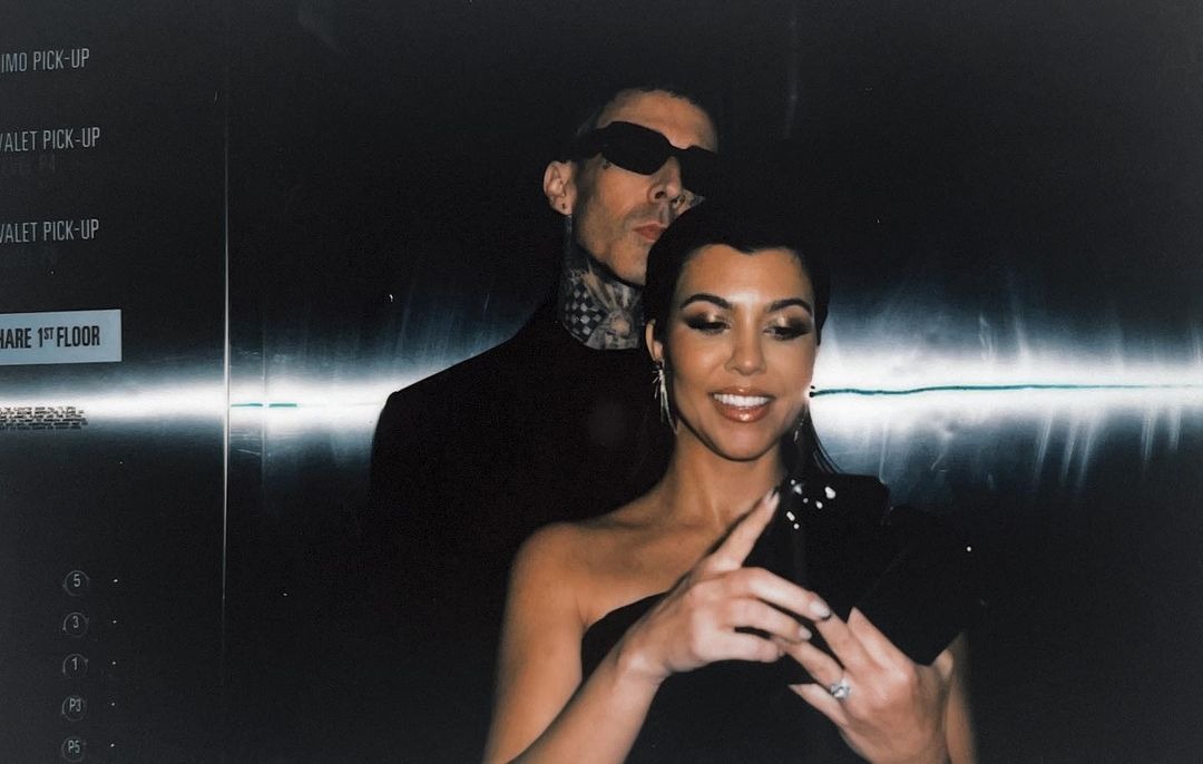 Travis Barker, Kourtney Kardashian, Oscars 2022