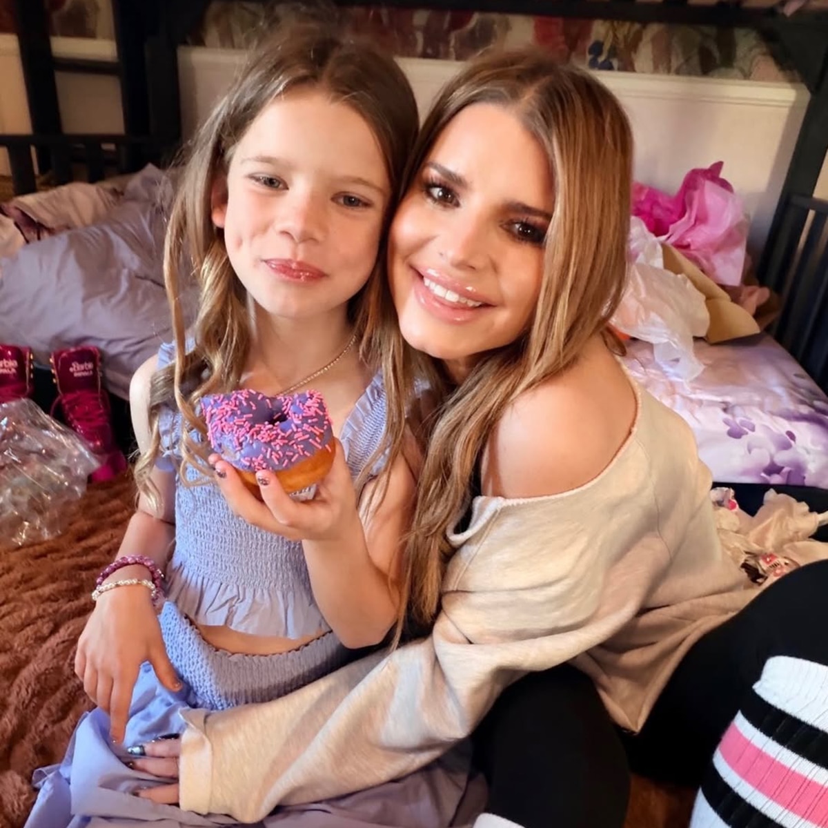 Jessica Simpson Proves Daughter Birdie, 7, Is Her “Spunky” Twin