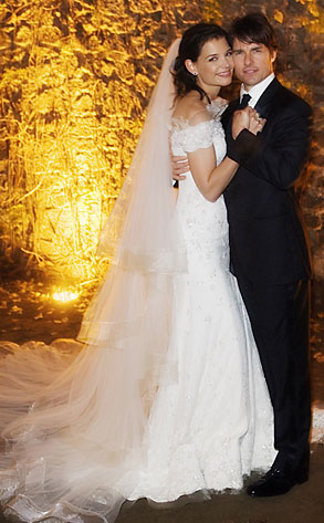 Katie Holmes, Tom Cruise Official Wedding Photo