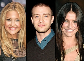 Kate Hudson, Justin Timberlake, Cameron Diaz