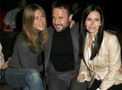 Jennifer Aniston, David Arquette, Courteney Cox