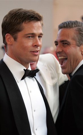 Brad Pitt, George Clooney  