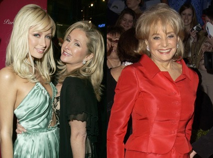 Kathy Hilton, Paris Hilton, Barbara Walters