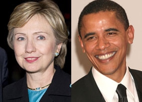 Hillary Clinton, Barack Obama