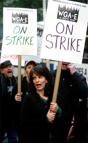 Tina Fey, Writers' Strike