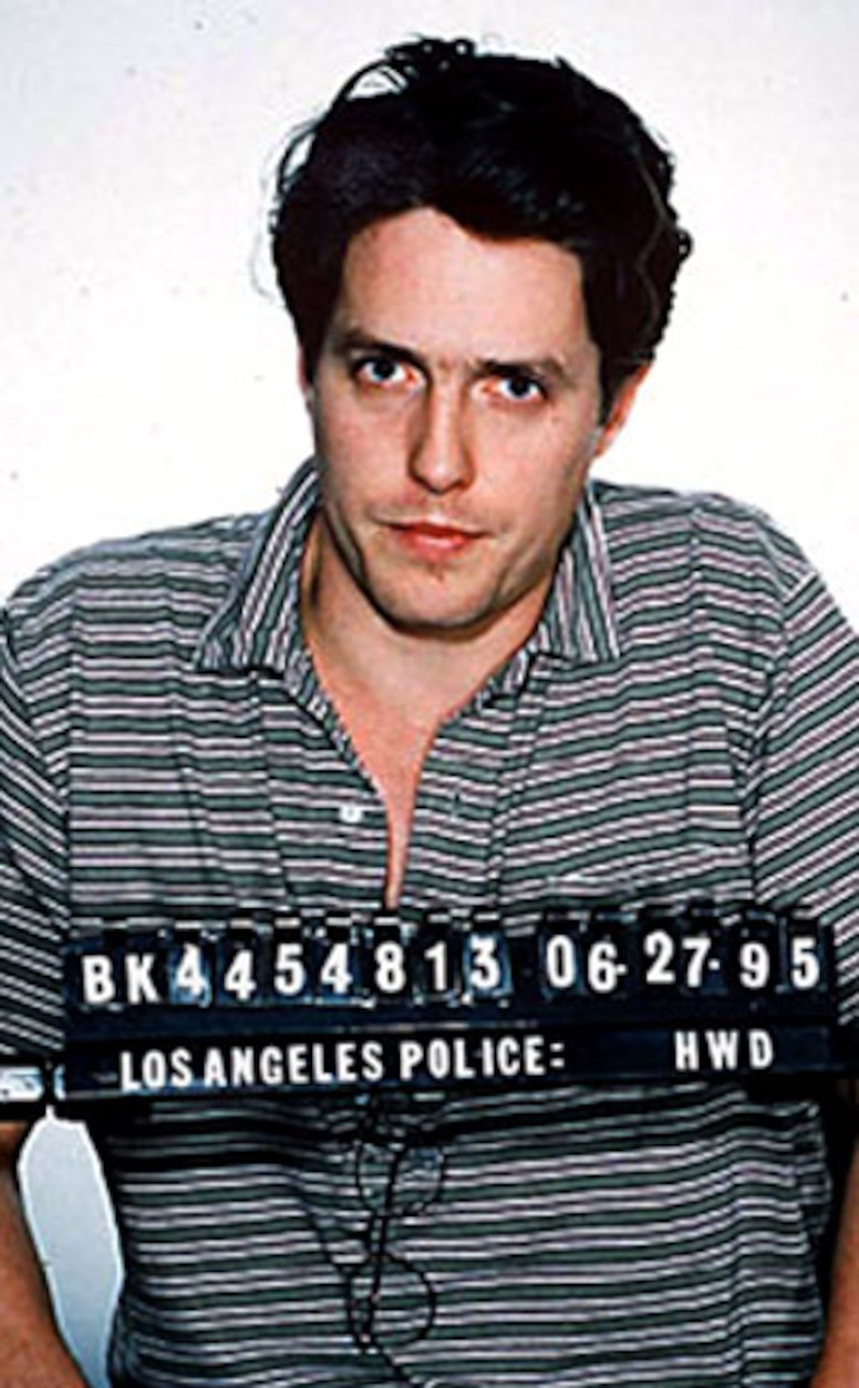 Hugh Grant, Mugshot