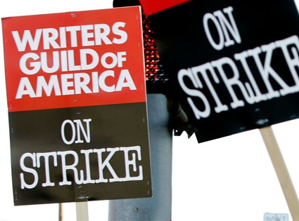 WGA Strike Signs