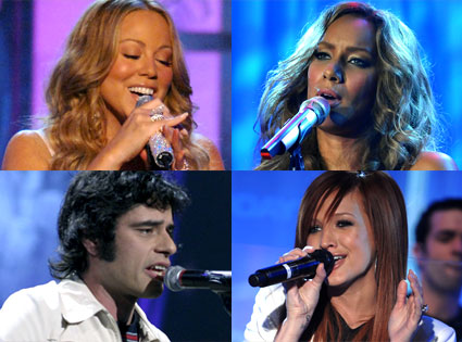 Mariah Carey, Leona Lewis, Flight of the Conchords, Ashlee Simpson