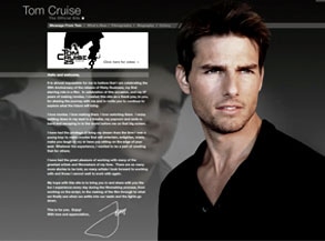 Tom Cruise Website