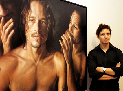 Heath Ledger Portrait by Vincent Fantauzzo