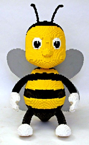 Bumble Bee LEGO Sculpture