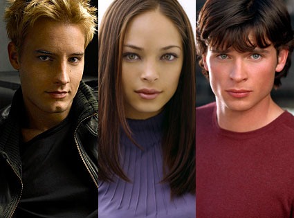 Justin Hartley, Tom Welling, Kristin Kreuk (Smallville)
