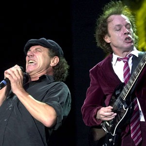 Brian Johnson, Angus Young, AC/DC
