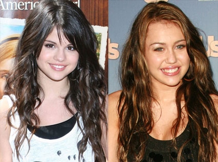 Selena Gomez, Miley Cyrus