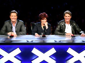 Piers Morgan, Sharon Osbourne, David Hasselhoff, America's Got Talent