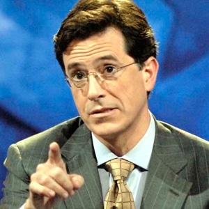 Stephen Colbert in the Colbert Report