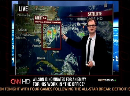 Rainn Wilson, CNN