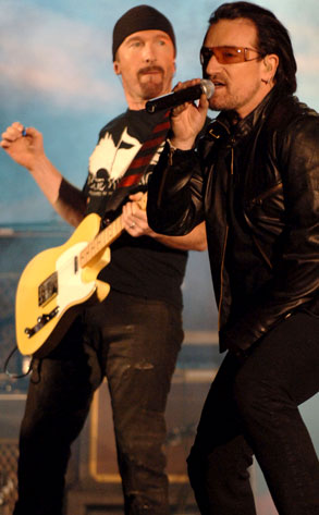 Bono, The Edge, U2