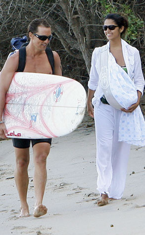 Matthew McConaughey, Camila Alves, Levi McConaughey