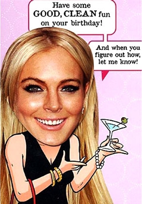 Lindsay Lohan, Hallmark Card