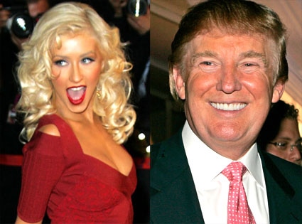 Christina Aguilera, Donald Trump